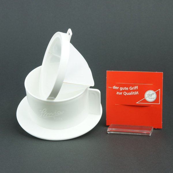 Tassenaufsatz 1-2 Tassen-Sonja Plastic-Tassenfilter