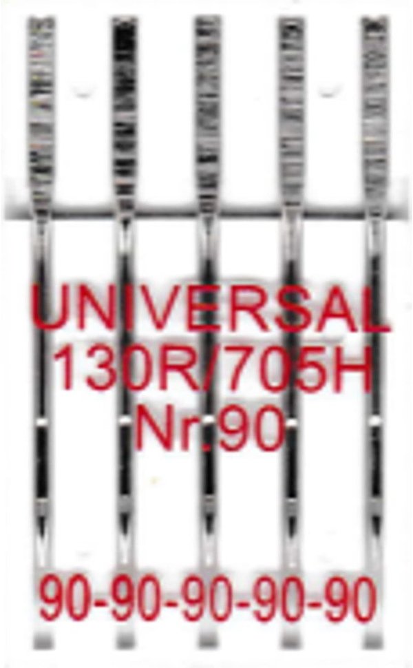Nähmaschinennadel Universal Nadel 70, 80, 90 - Flachkolben-Maschinennadeln
