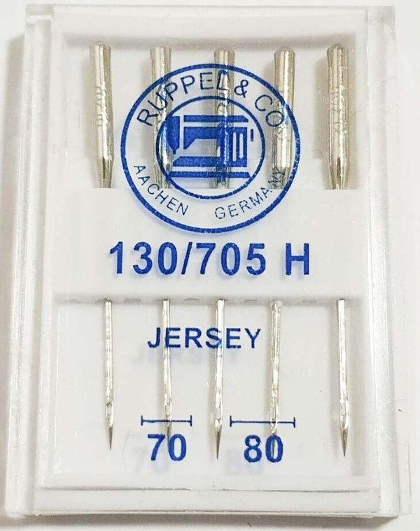 Jersey Nähmaschinennadeln Ruppel 70-80 Flachkolben