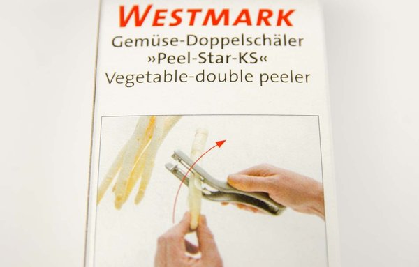 Gemüse-Doppelschäler-Spargelschäler-Westmark-Rechts/Linkshänder