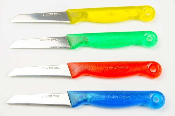 Schälmesser 7cm Klinge Rostfrei Edelstahl Küchenmesser Messer