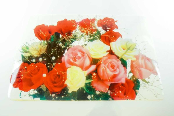 Platzdeckchen Blumen Rosen Platzmatte Platzset