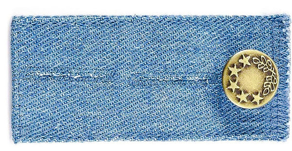 Hosenbundverlängerung  Jeans Blau Hosenbunderweiterung